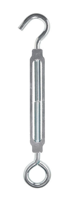 Hampton 7.8 in. L Zinc Plated Steel/Aluminum Hook and Eye 1 pk Turnbuckle