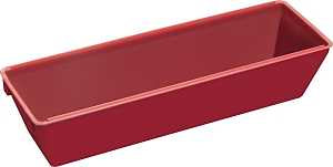 Hyde 09060 Mud Pan, 12-1/2 in L Bottom, 2-5/8 in W Bottom, Plastic