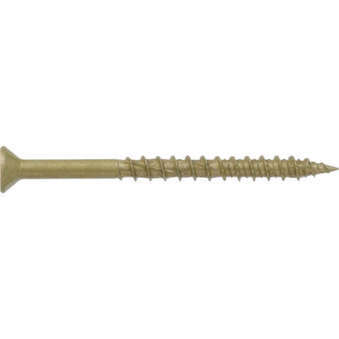 HILLMAN Power Pro No. 10 Ga. X 2-1/2 in. L Star Flat Head Coarse Multi-Material Screws
