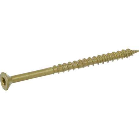 HILLMAN Power Pro No. 10 Ga. X 3 in. L Star Flat Head Coarse Multi-Material Screws