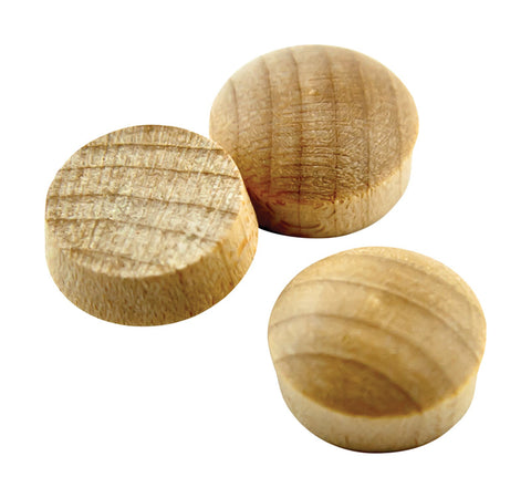 Wolfcraft Round Hardwood Head Plug 5/16 in. Dia.