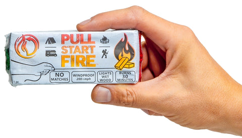 Pull Start Fire 77307 Pull String Fire Starter, Pack of 12