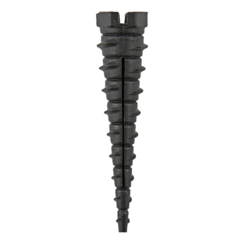 SCREW-IT-AGAIN 1/4 in. D X 2 in. L Polypropylene Hex Head Masonry Anchor 10 pk