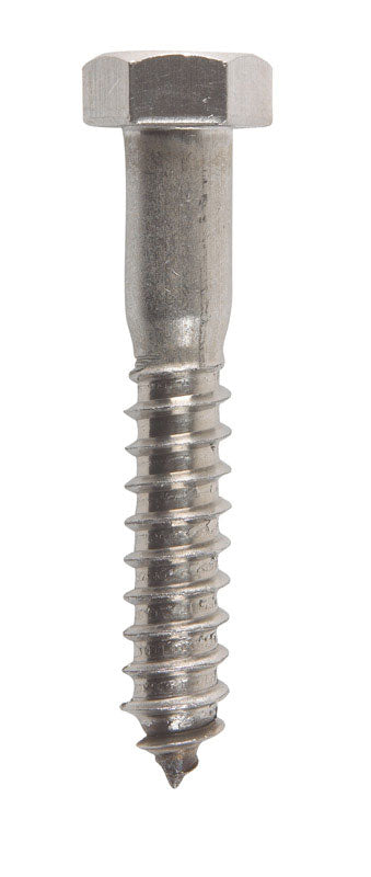 Hillman 1/2 in. x 3 in. L Hex Lag Screw