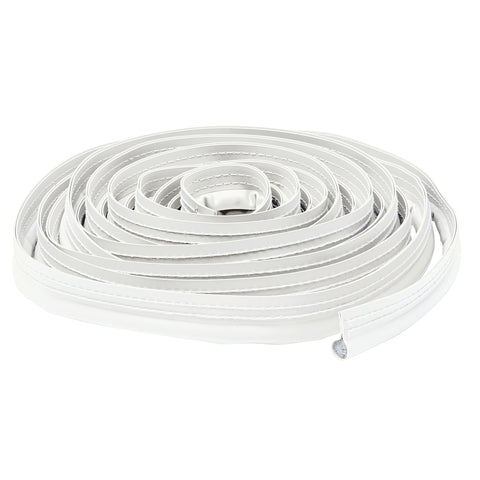 Frost King White Vinyl Clad Foam Weather Seal For Doors and Windows 17 ft. L X 0.88 in., Pack of 12