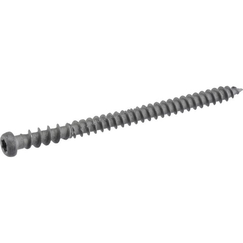 HILLMAN Deck Plus No. 10 in. X 2-1/2 in. L Gray Star Flat Head Composite Deck Screws 1 lb 75 pk