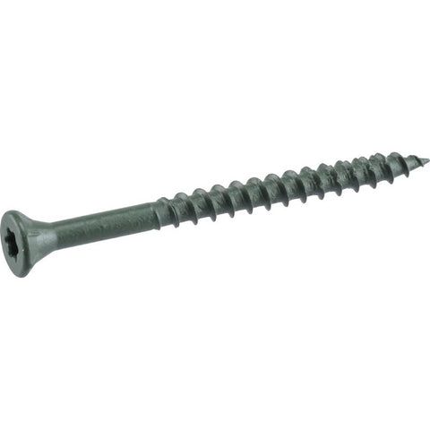 HILLMAN Deck Plus No. 8 in. X 2 in. L Green Star Flat Head Exterior Deck Screws 26 lb 3125 pk