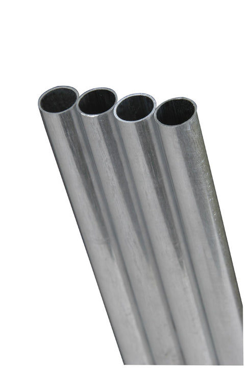 K&S 5/32 in. Dia. x 12 in. L Round Aluminum Tube
