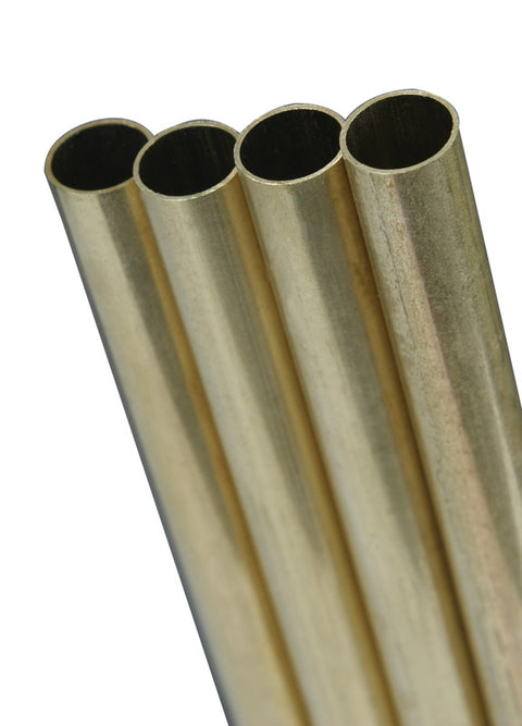 K&S 1/8 in. Dia. x 12 in. L Brass Tube 1