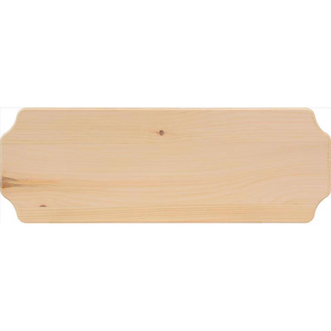 HILLMAN Natural Wood Rectangle Address Plate, Pack of 3