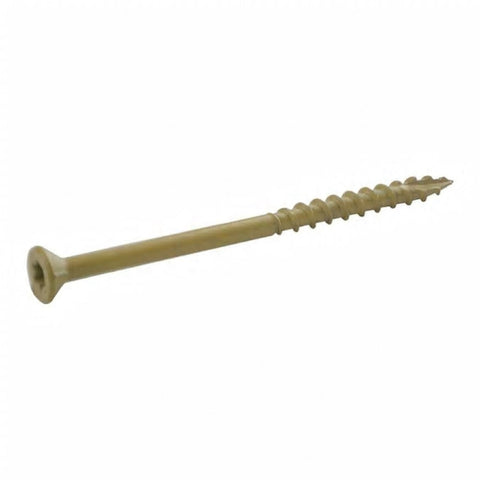 Grip-Rite PrimeGuard Plus No. 9 wire X 2.5 in. L Tan Star Flat Head Deck Screws 25 lb 1823 pk