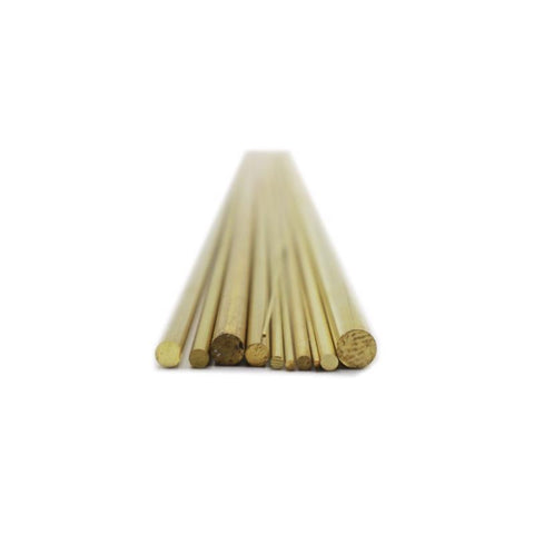 K&S 12 in. L Round Brass Tube 11 pk