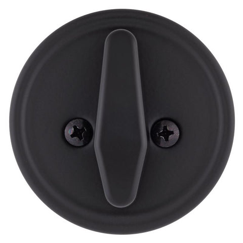 Brinks Commercial Matte Black Zinc Single Cylinder Deadbolt