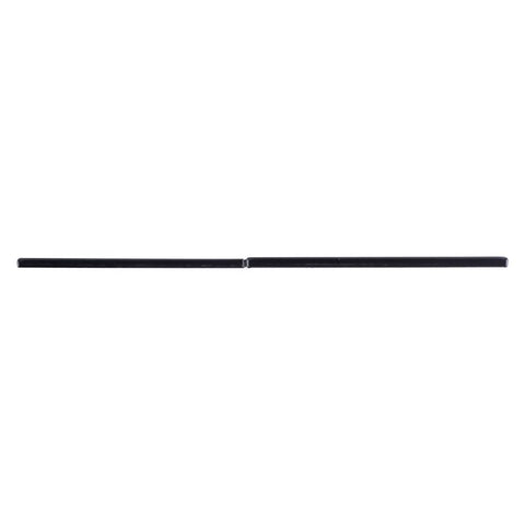 Hampton 6 in. H X 6 in. W X 1/8 in. D Black Steel Corner Plate