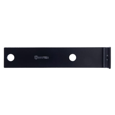 Hampton 1.5 in. H X 7.5 in. W X 1/8 in. D Black Steel Inside/Outside Corner Brace