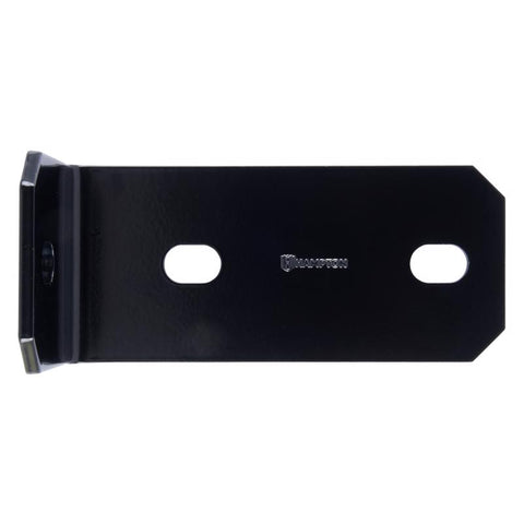 Hampton 3 in. H X 6.5 in. W X 1/8 in. D Black Steel Inside/Outside Corner Brace