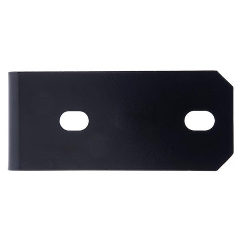 Hampton 6.8 in. H X 3 in. W X 3/16 in. D Black Steel Inside/Outside Corner Brace