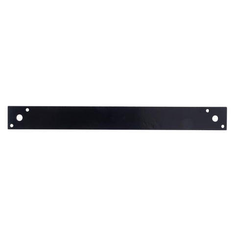Hampton 14 in. H X 1.5 in. W X 1/8 in. D Black Steel Strap Brace