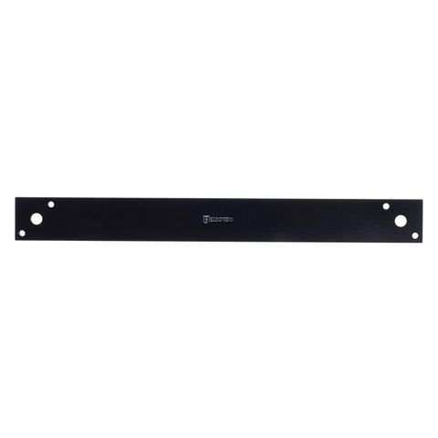 Hampton 14 in. H X 1.5 in. W X 1/8 in. D Black Steel Strap Brace