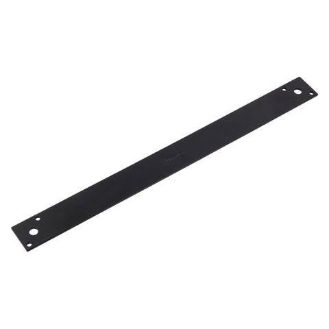 Hampton 17 in. H X 1.5 in. W X 1/8 in. D Black Steel Strap Brace
