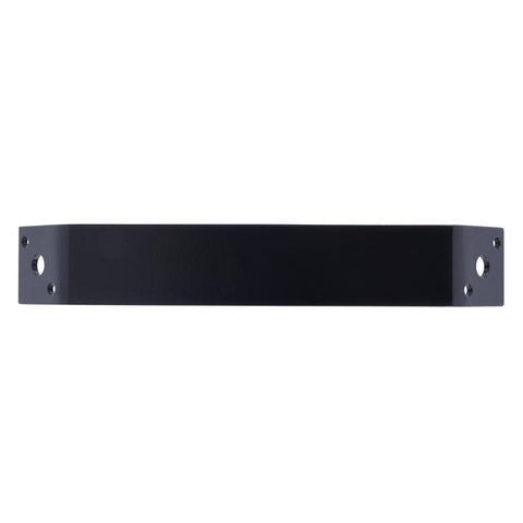 Hampton 9.3 in. H X 1.5 in. W X 1/8 in. D Black Steel Inside Strap Brace