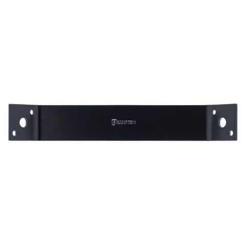 Hampton 9.3 in. H X 1.5 in. W X 1/8 in. D Black Steel Inside Strap Brace