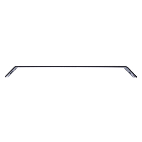 Hampton 13.3 in. H X 1.5 in. W X 1/8 in. D Black Steel Inside Strap Brace