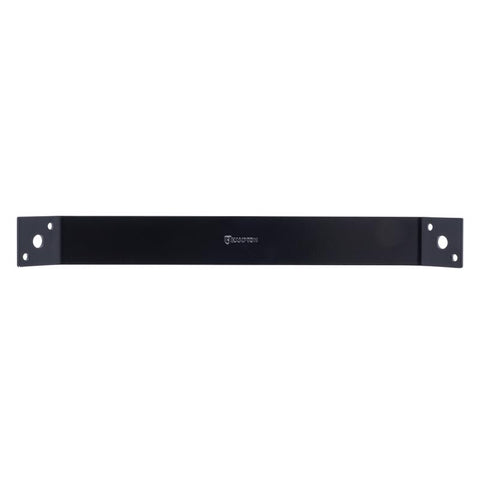 Hampton 13.3 in. H X 1.5 in. W X 1/8 in. D Black Steel Inside Strap Brace