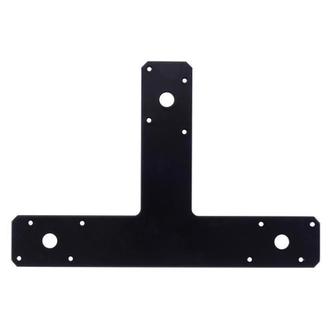 Hampton 1/8 in. H X 8 in. W X 12 in. L Black Steel T-Plate