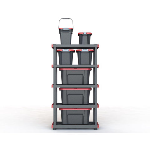 Craftsman 72 in. H X 40 in. W X 24 in. D Resin Shelving Unit