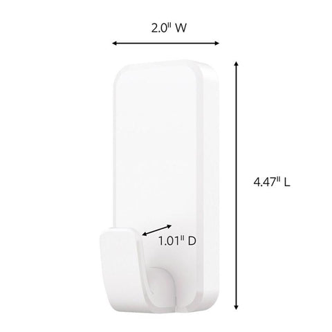 3M Command Extra Large Plastic Hook 4.47 in. L 1 pk