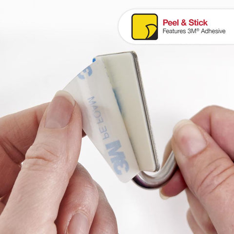 Wrap-It Handy Hook 1.75 in. L Silver Stainless Steel Hook 2 pk