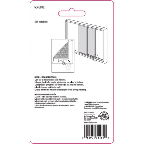 Ace Steel Tension Roller Assembly 2 pk