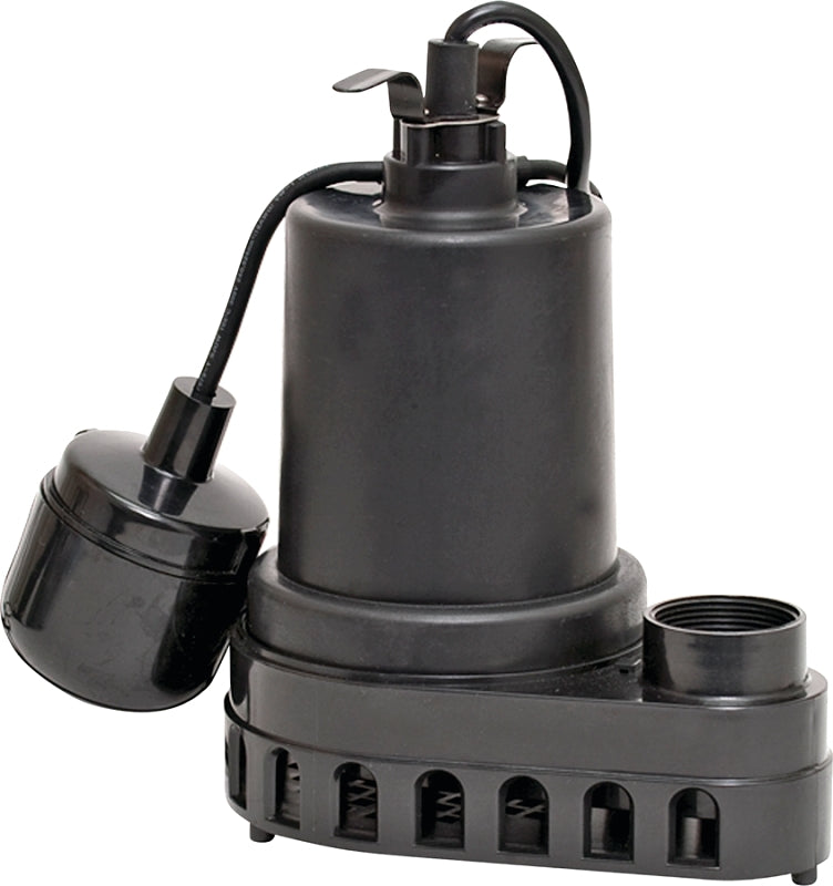 Superior Pump 92370 Sump Pump, 48 gpm, 4.1 A, 120 V, 0.33 hp, 1-1/2 in ...