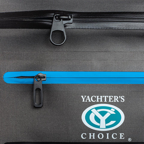 Yachter's Choice 50052 Soft Cooler 35 Can Capacity / Shoulder Strap, Grey/Blue