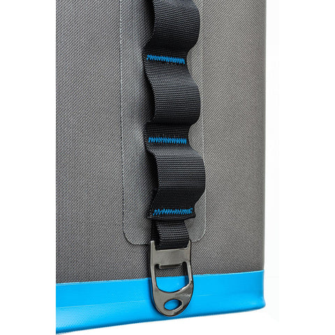 Yachter's Choice 50052 Soft Cooler 24 Can Capacity / Shoulder Strap, Grey/Blue