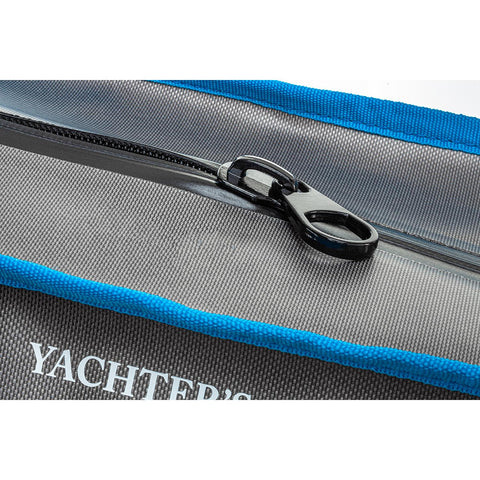 Yachter's Choice 50053 Soft Cooler 30 Can Capacity / Tote Style w/ Shoulder Strap, Grey/Blue