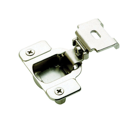 Amerock 1-1/4 in. L Matrix Concealed Hinge Nickel