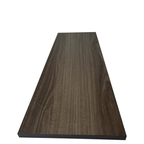 NB 0.63 in. H X 11.8 in. W X 36 in. D Espresso Wood Shelf Board, Pack of 5