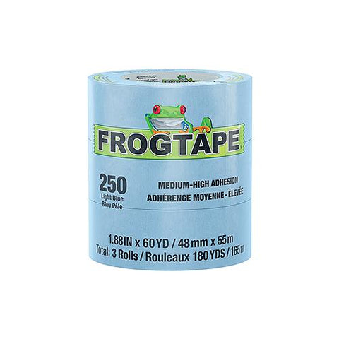 Shurtape 105327 Frogtape 250 Blue Performance Grade Masking Tape, 1″ x 180', Blue