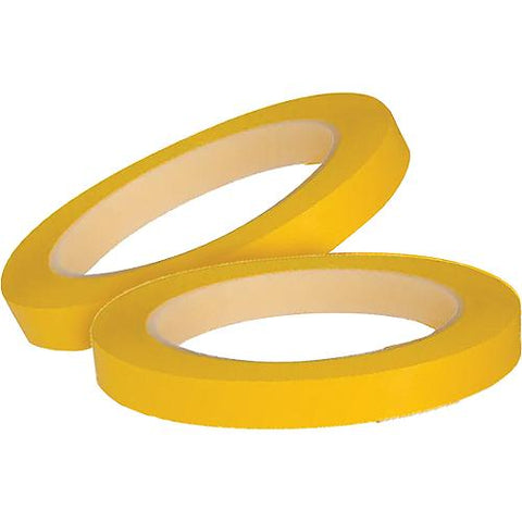 Shurtape 105363 Low Stretch PVC Fine Line Masking Tape, 1/2″ x 108', Yellow