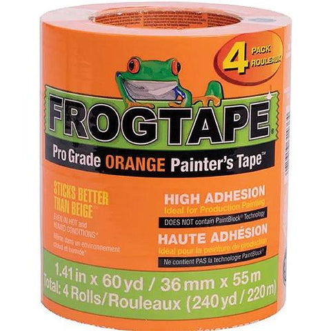 Shurtape 242813 Frogtape Pro Grade Orange Painter's Tape, 2″ x 180', Orange