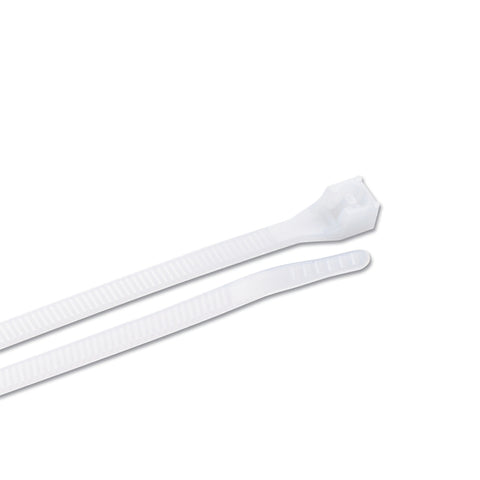 Gardner Bender 46-308MN Cable Tie, Double-Lock Locking, Nylon, Natural