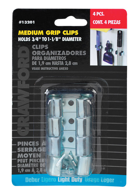 Crawford 16 in. L 0.16 in. Spring Steel Grip Clip 4