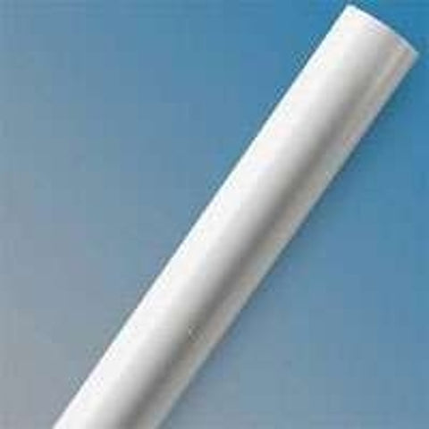 Zenna Home 600W Shower Rod Cover, Rust-Resistant, PVC, White, For: 60 in Shower Rods