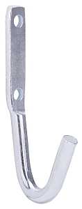 ProSource CL700 Rope Hook, Steel, Zinc, Pack of 20