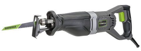 Genesis GRS101B Variable-Speed Reciprocating Saw, 10 A, 1-1/8 in L Stroke, 0 to 3000 spm