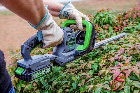 Genesis GLGHT20B Cordless Hedge Trimmer, Battery Included, 2 Ah, 20 V, Lithium-Ion, 5/8 in Cutting Capacity