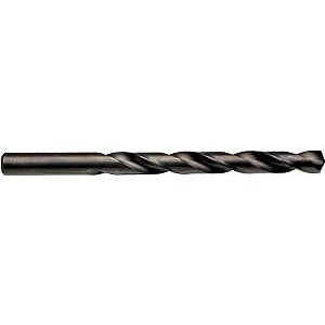 Irwin 67521 Jobber Drill Bit, 21/64 in Dia, 4-5/8 in OAL, Spiral Flute, 1-Flute, 21/64 in Dia Shank, Cylinder Shank