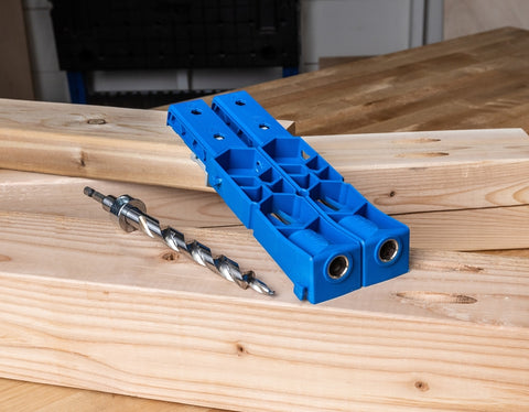 Kreg KPHJ920 Pocket Hole Jig, 1-1/2 in Clamping, 2-Guide Hole